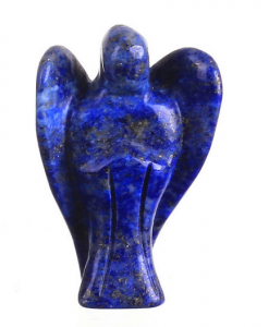 blauwe edelsteen, lapis lazuli engel