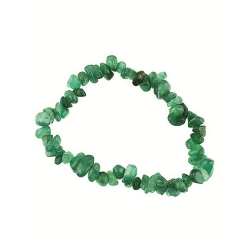 Agaat groen splitarmband (gekleurd)