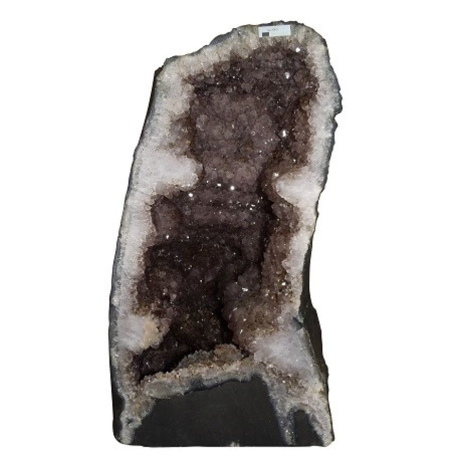 Amethist / Bergkristal geode nr. 74