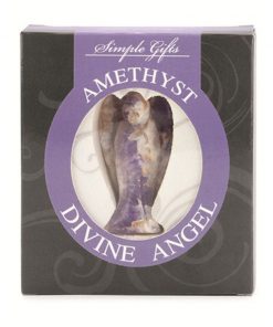Amethist engel 5 cm displayset 1 st.