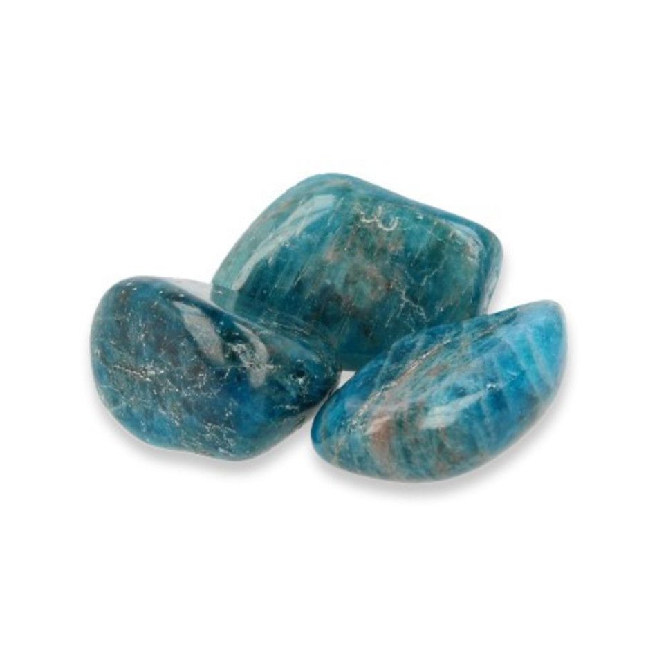Apatiet blauw 200 gr. trommelstenen (mt3)
