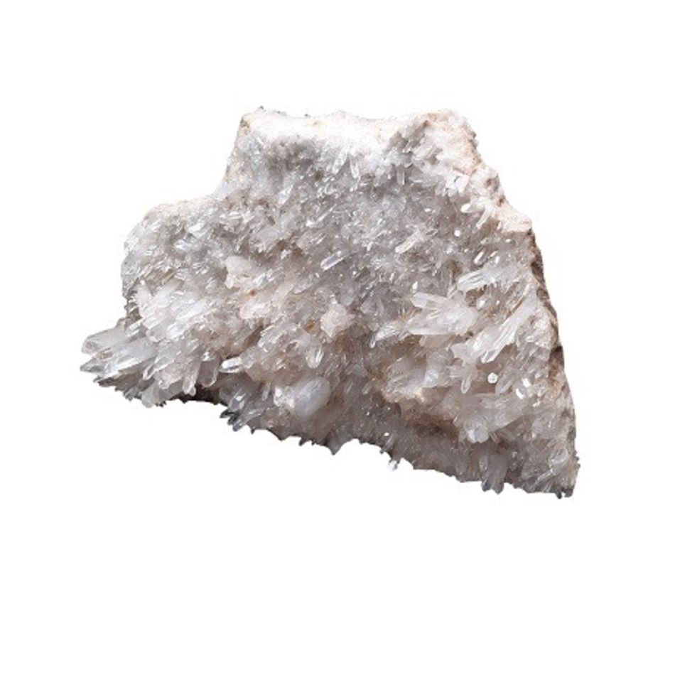 Bergkristal Arkansas cluster AA 200 kg.