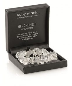 Bergkristal Ruby Mania, armband nr 2, nugget