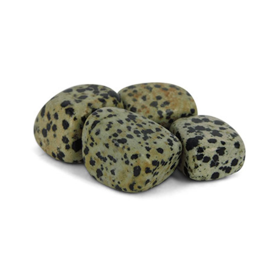 Jaspis dalmatiër 100 gr. trommelstenen (mt3)
