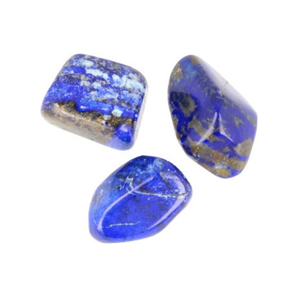 Lapis lazuli AA trommelstenen (mt3), per gram