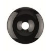Obsidiaan zwart donut 30 mm