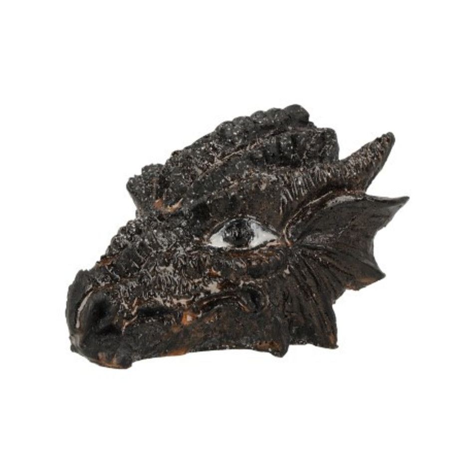 Orgonite draken schedel zwart