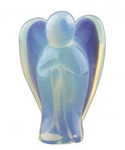 Staande engel 20 mm Opaliet (synth)