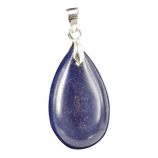 The drop of Agaat paars - hanger (gekleurd)