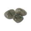 Toermalijn groen in Bergkristal trommelstenen (mt2-3) per gram