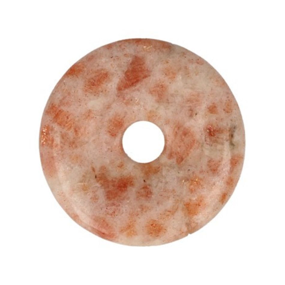 Zonnesteen donut 30 mm