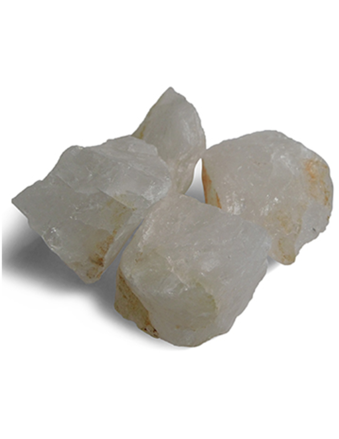 Bergkristal Brazilië 250 gr. ruwe brokjes