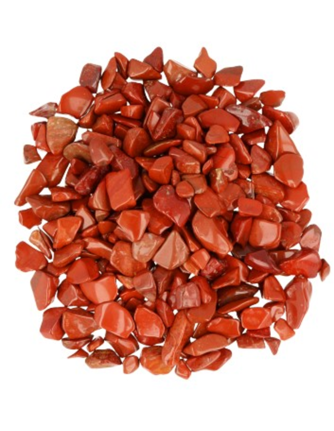 Jaspis rood 100 gr. trommelstenen (mt1)