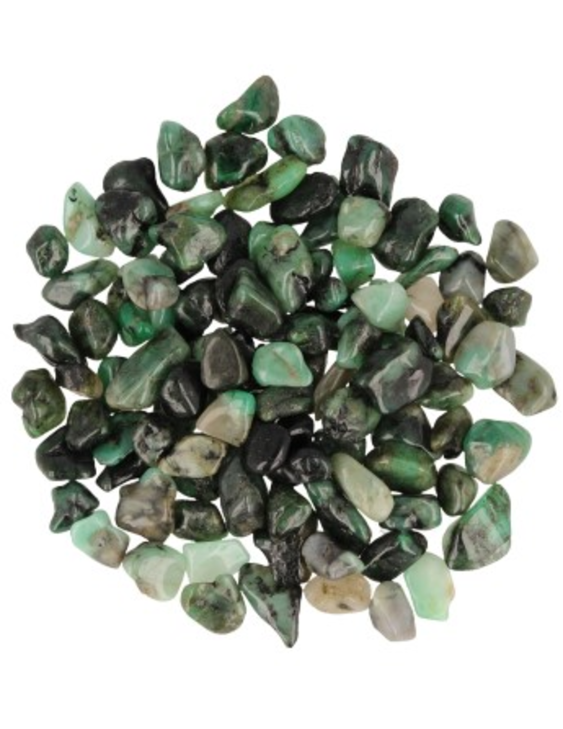 Smaragd 10 gr. trommelstenen (mt1)