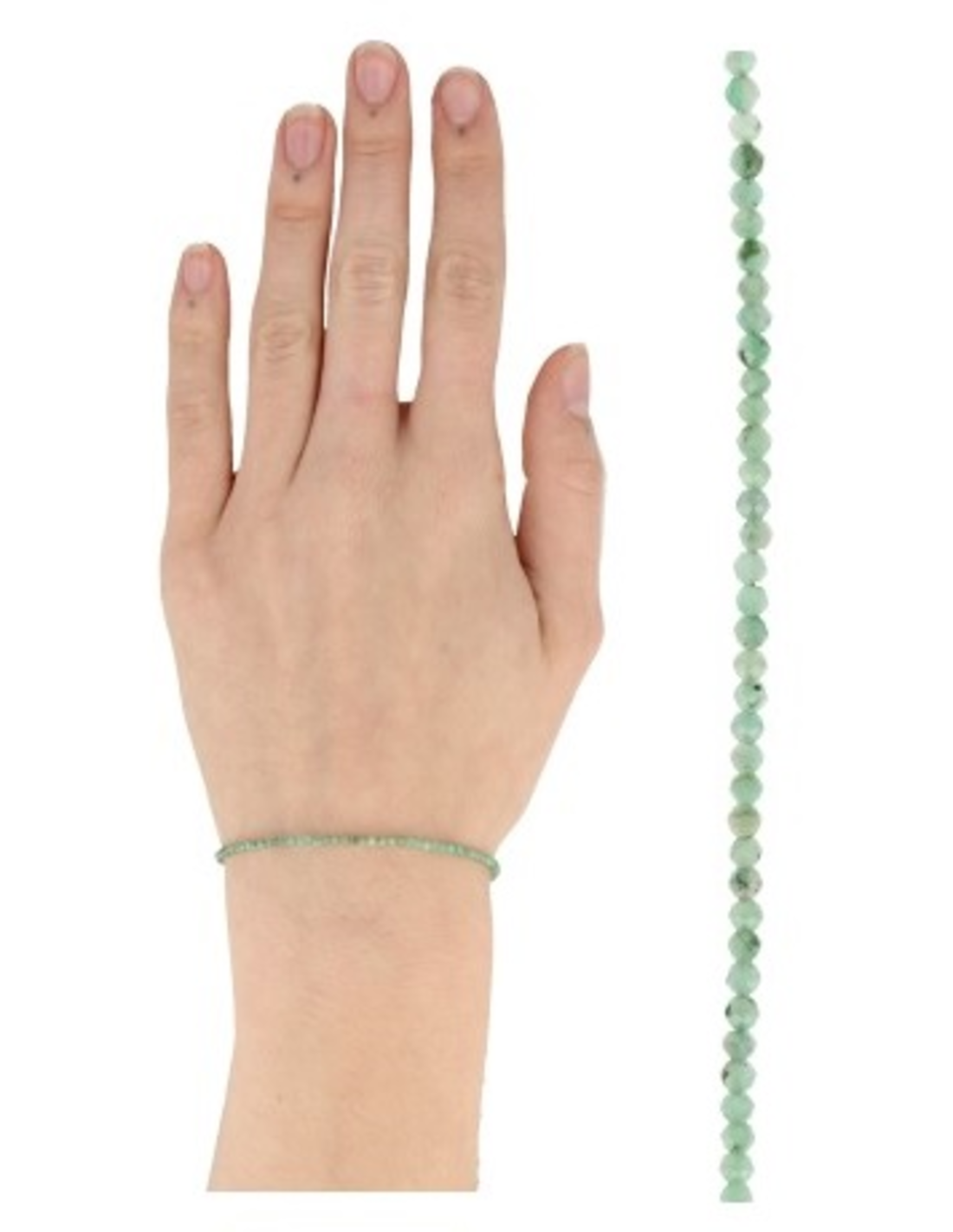 Smaragd summer vibes armband