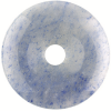 Blauwe kwarts donut 30 mm