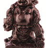 Boeddha rood 15 cm, with cash