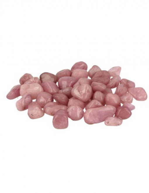 Jade roze 250 gr. trommelstenen (mt2)