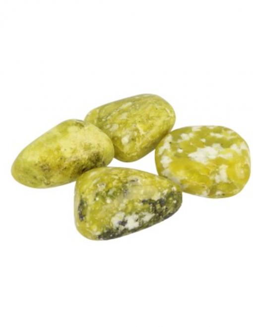 Lizardiet 50 gr. trommelstenen (Noorse Jade) (mt3)