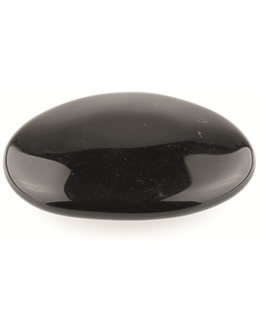 Obsidiaan zwart zaksteen