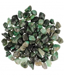 Smaragd 250 gr. trommelstenen (mt1)