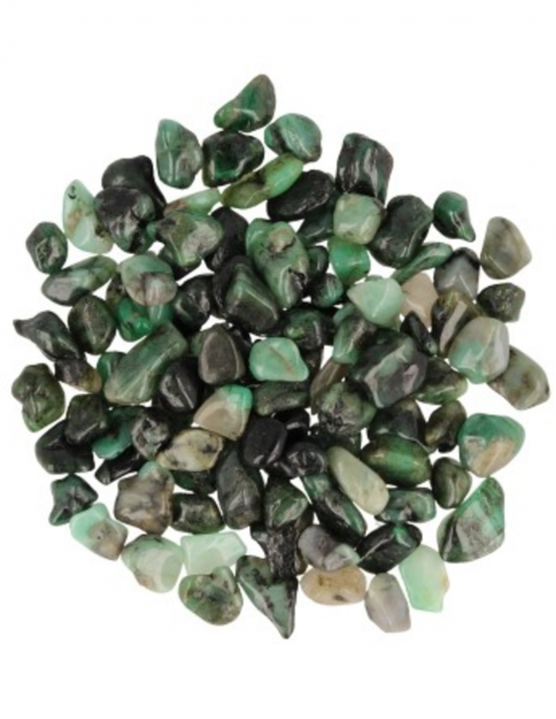 Smaragd 250 gr. trommelstenen (mt1)