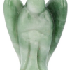 Staande engel 20 mm Jade Serpentijn