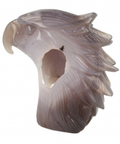 Agaat sculptuur adelaar gekristalliseerd nr.2
