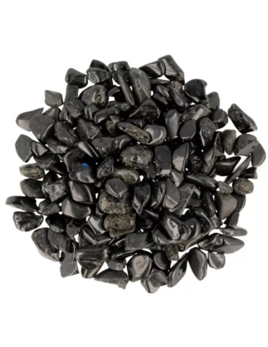 Toermalijn zwart trommelstenen 25 gr. Toermalijn zwart (mt0-1)