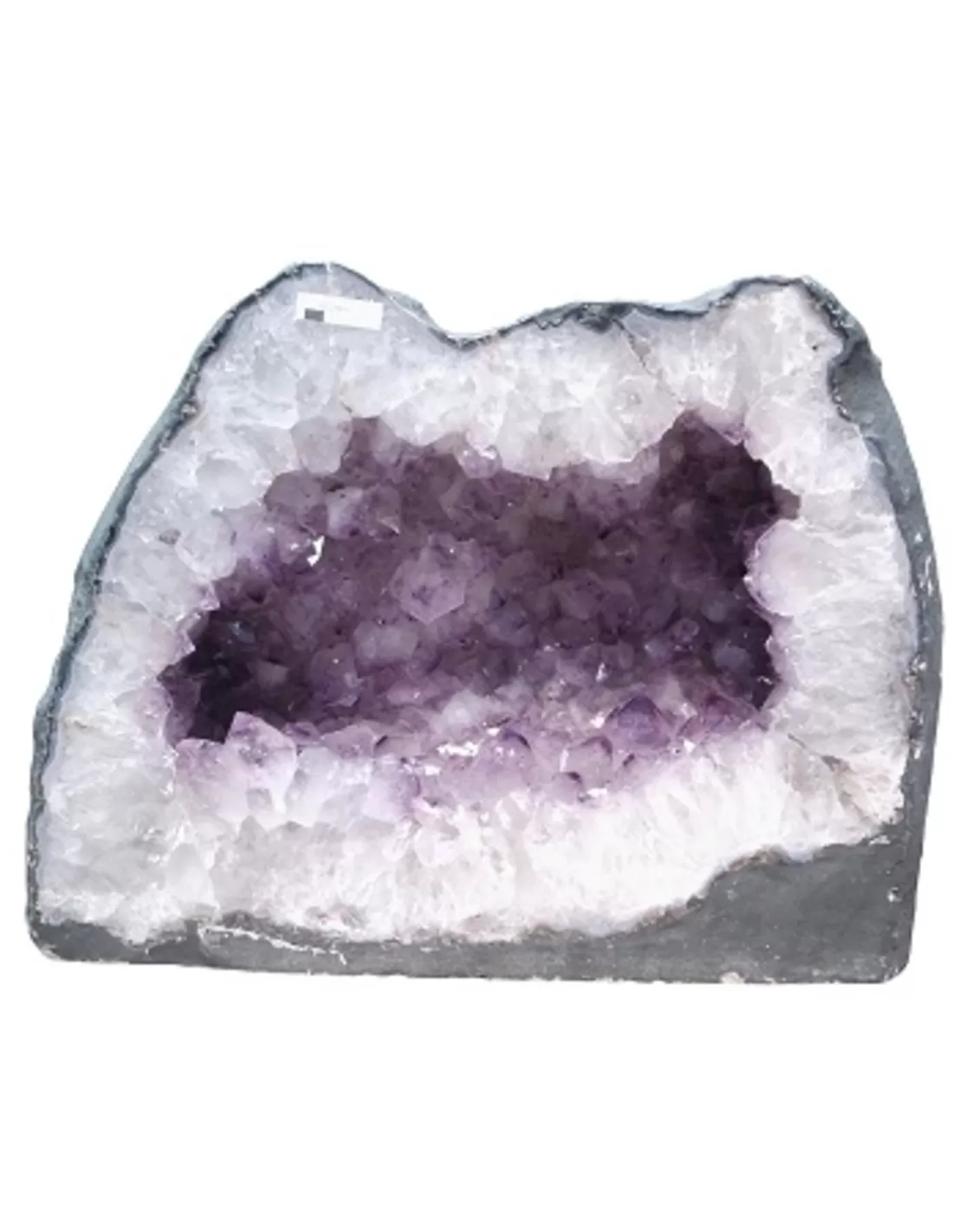 Amethist / Bergkristal geode nr.95
