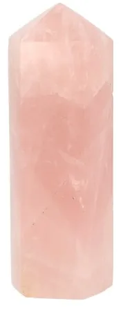 Roze kwarts punt 180-200 gram